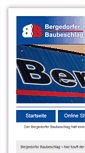 Mobile Screenshot of bergedorferbaubeschlag.de